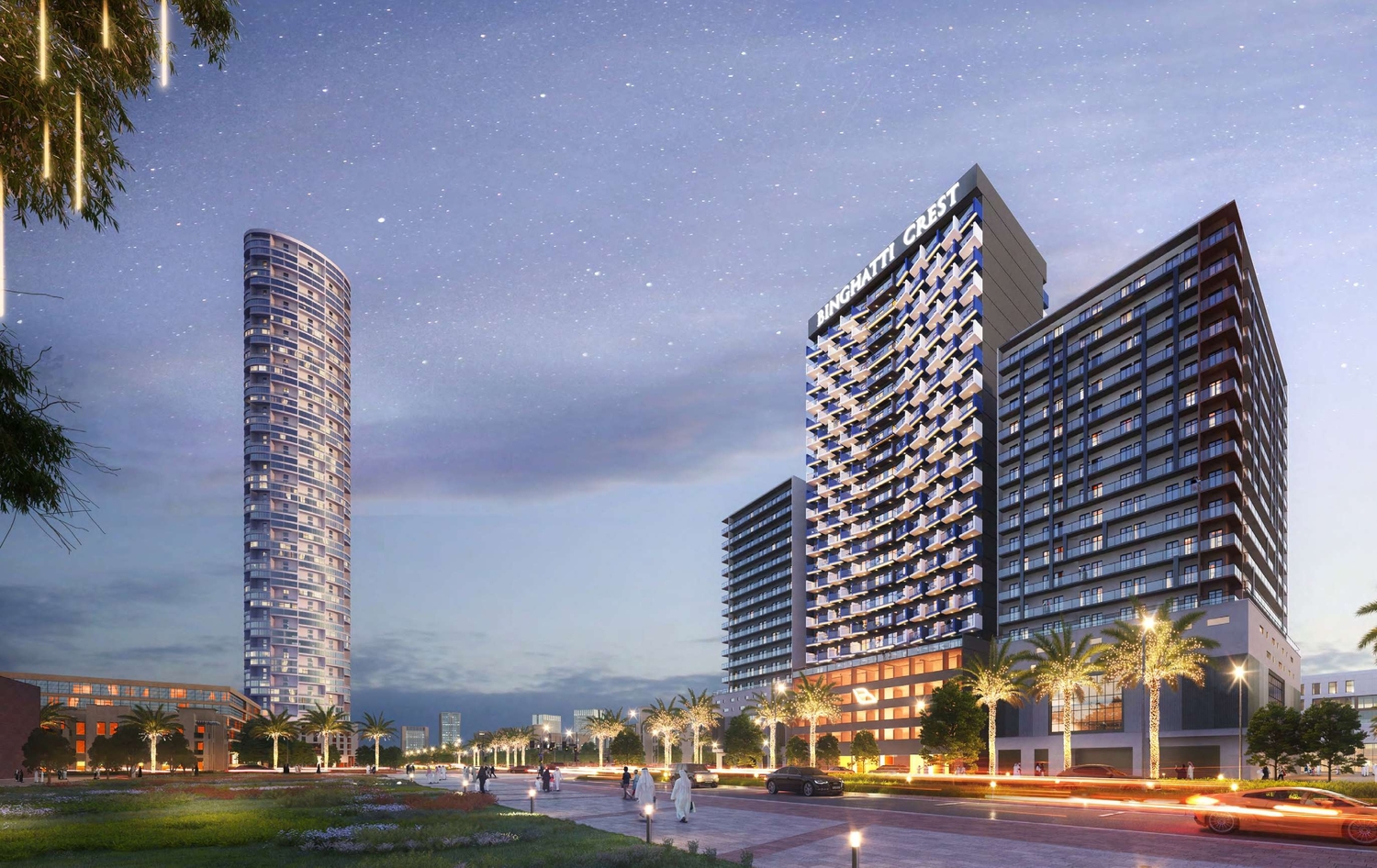 Binghatti Crest by Binghatti in Jumeirah Village Circle (JVC)