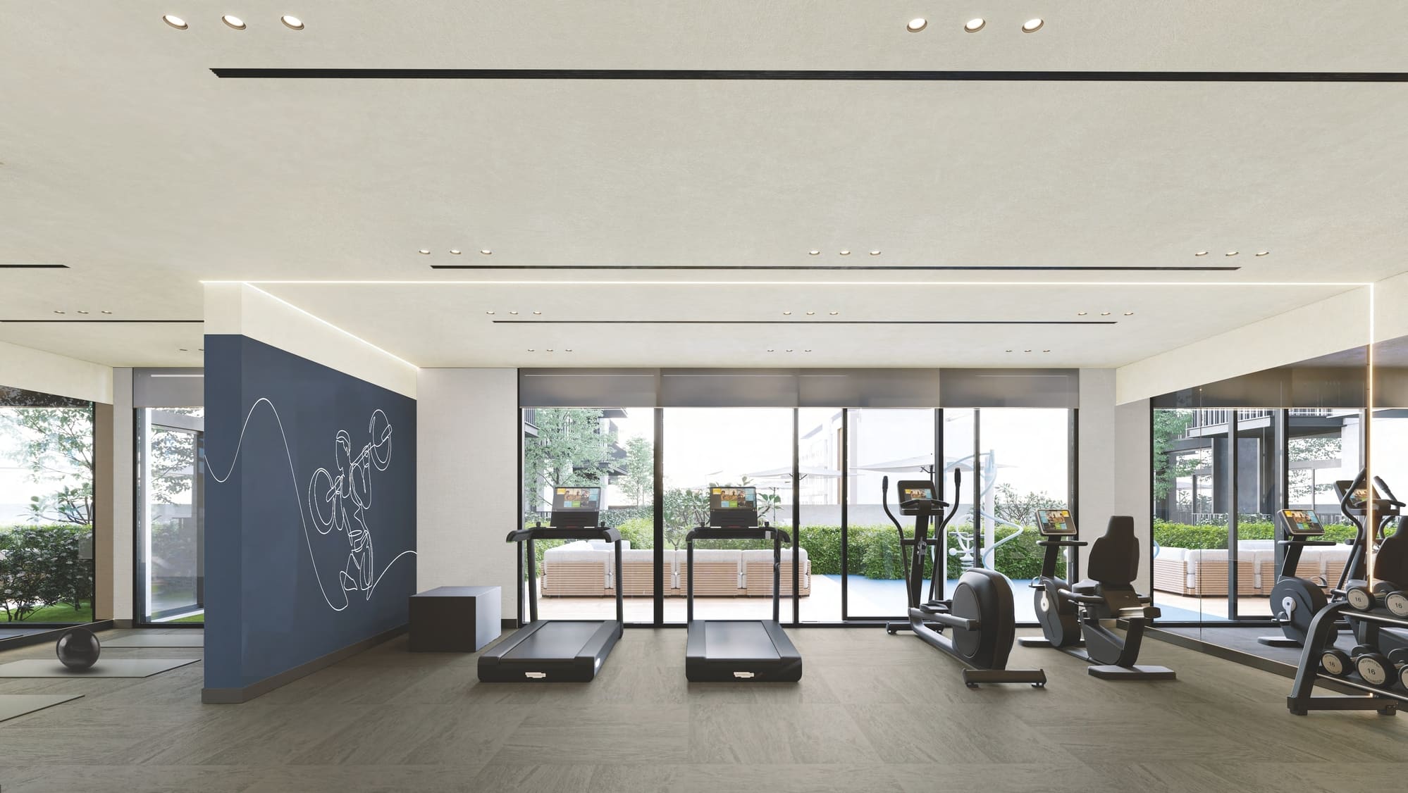 Elevated gym