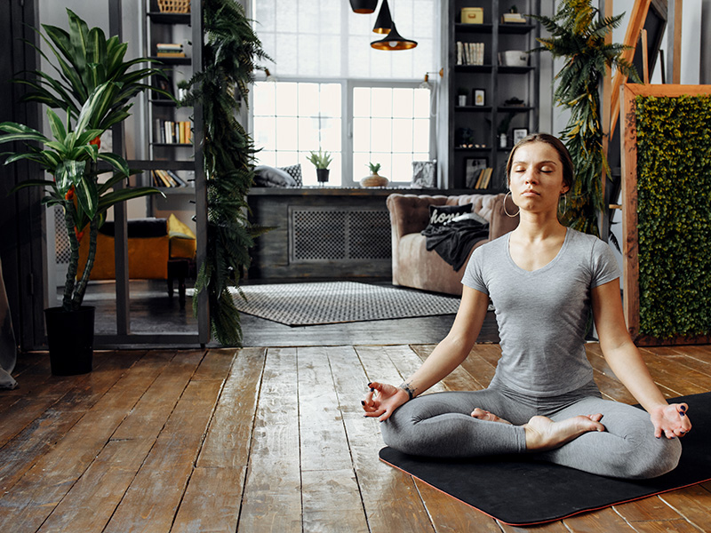 Yoga & Meditation area