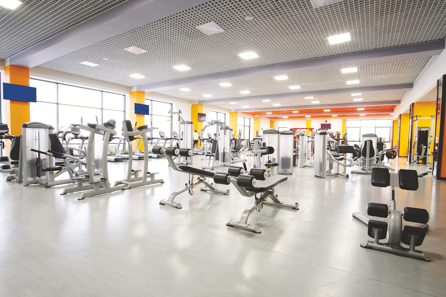 A State-of-the-art gymnasium
