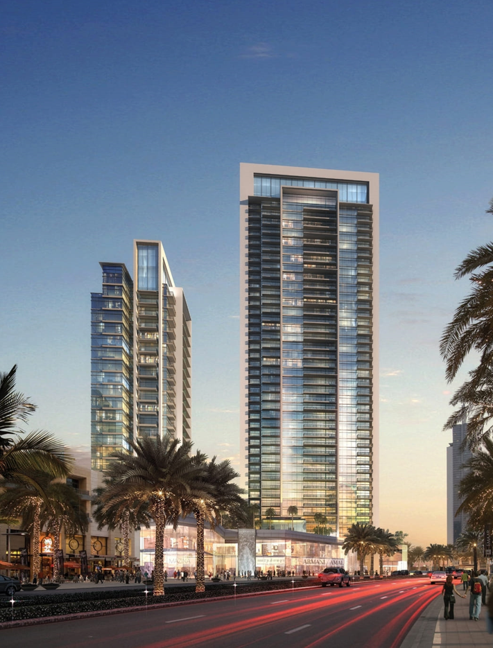 BLVD Crescent by Emaar in Downtown Dubai