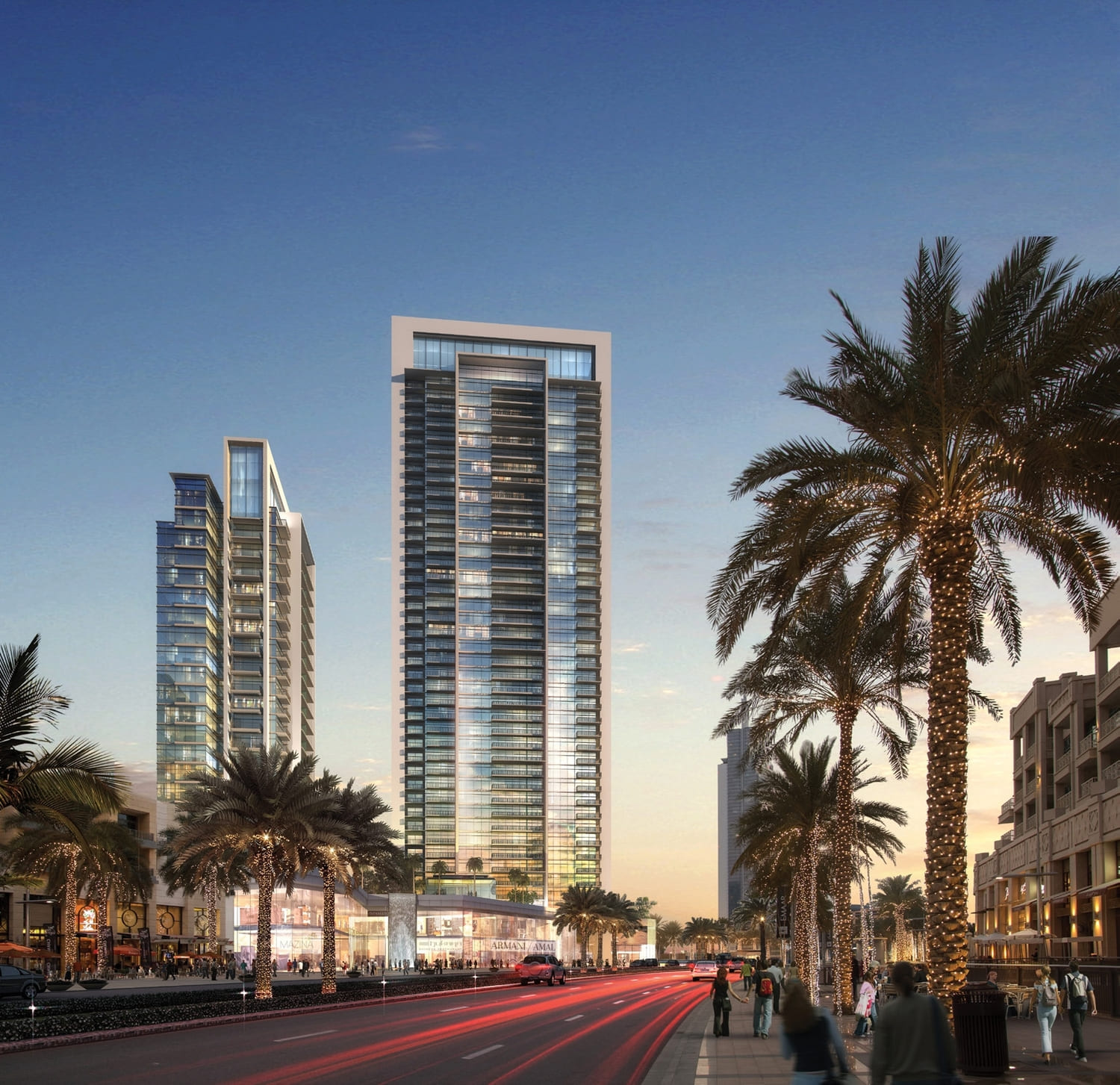 BLVD Crescent by Emaar in Downtown Dubai