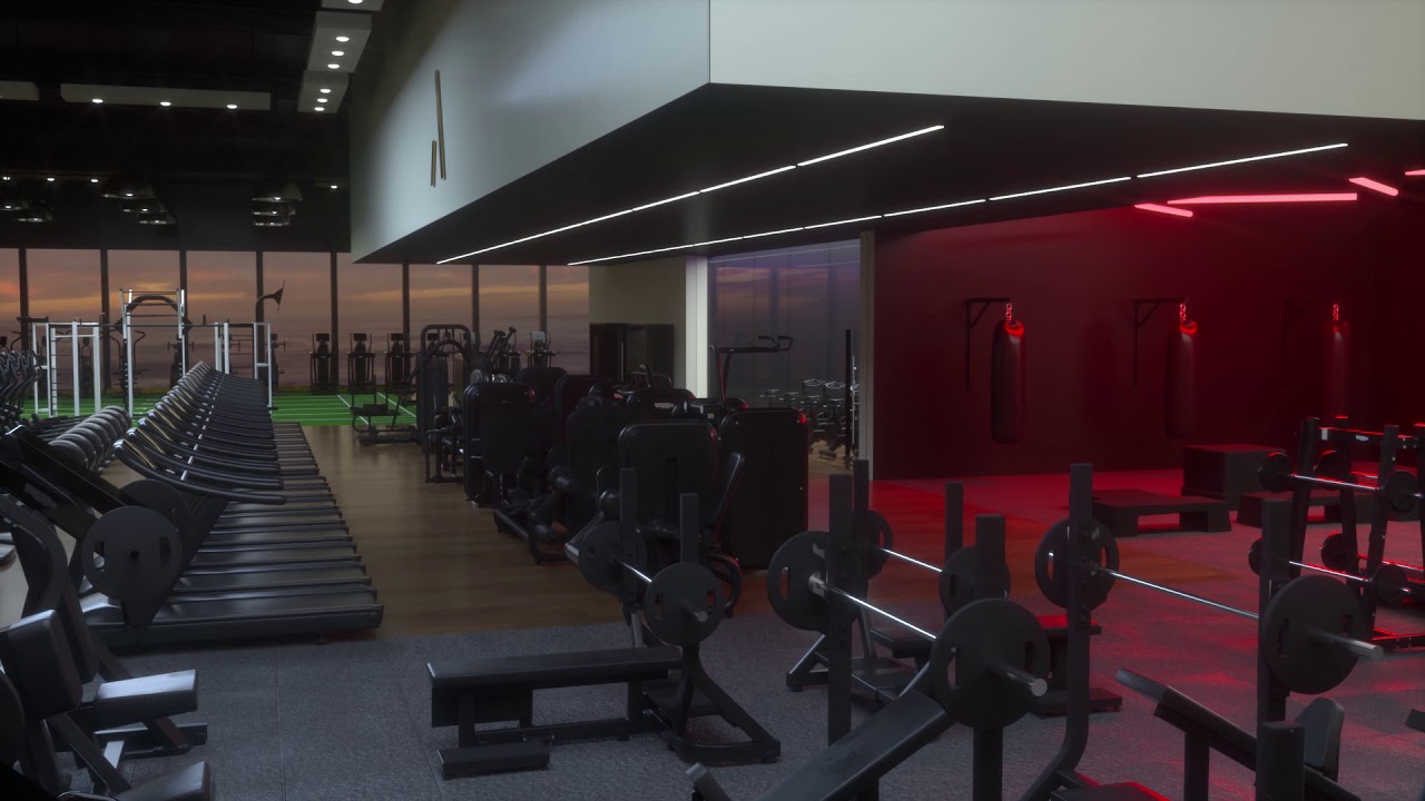 State-of-the-art fitness centre