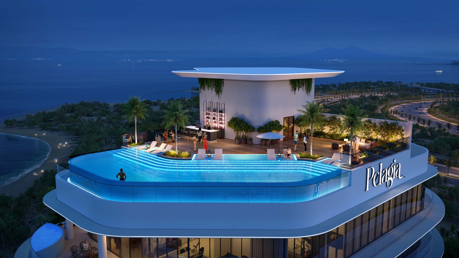 Rooftop Infinity Pool