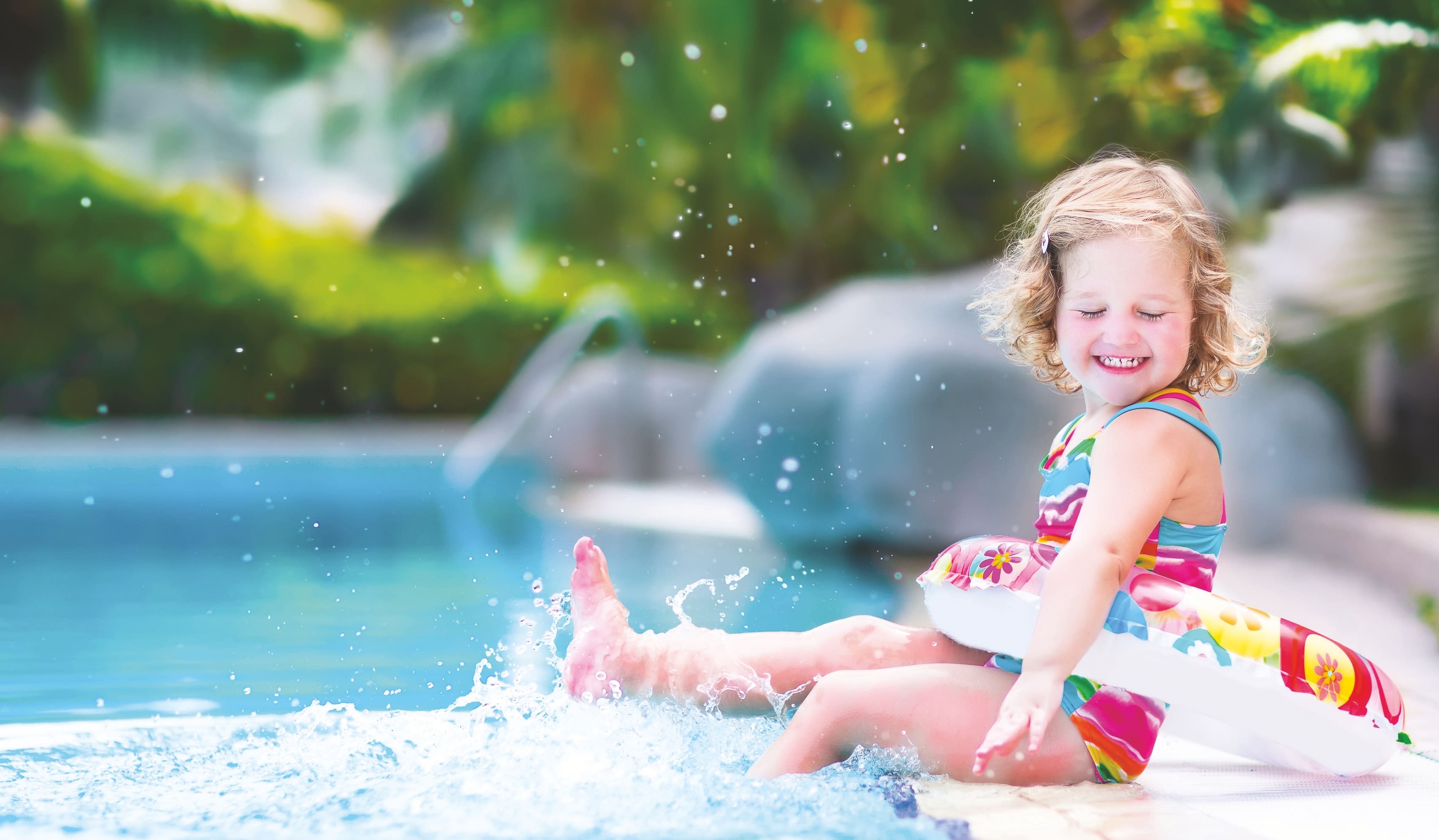 Kid-centric water entertainment