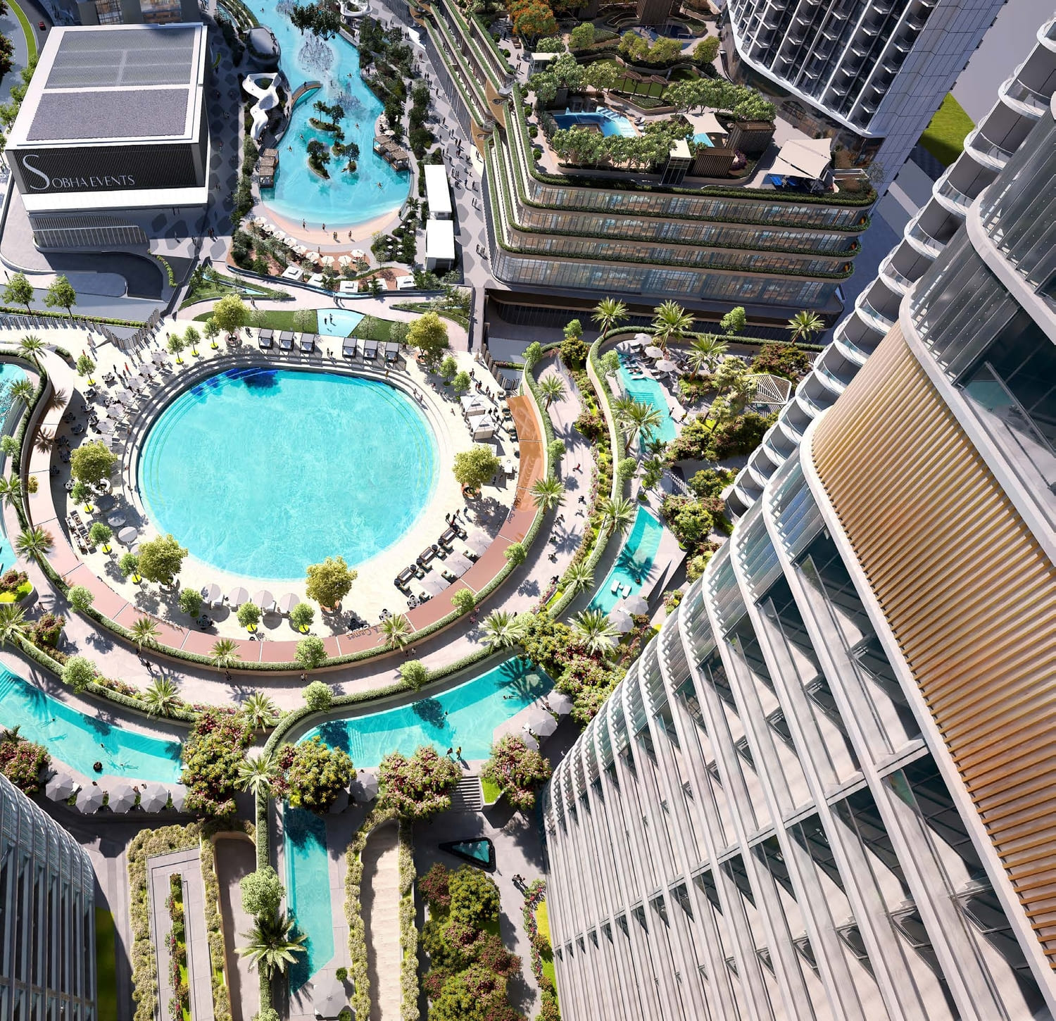 Central Water Feature