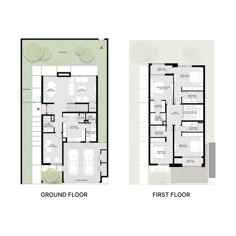 4 bedroom Villa -  Masaar 2 Melia