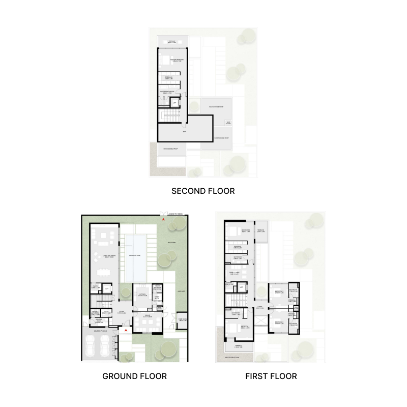 5 bedroom Villa -  Masaar 2 Melia