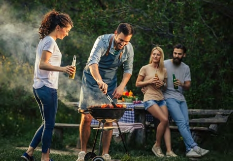 Barbecue area