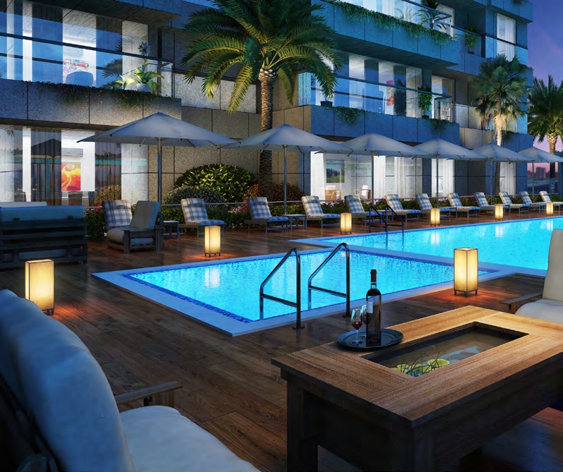 Outdoor swimming pool