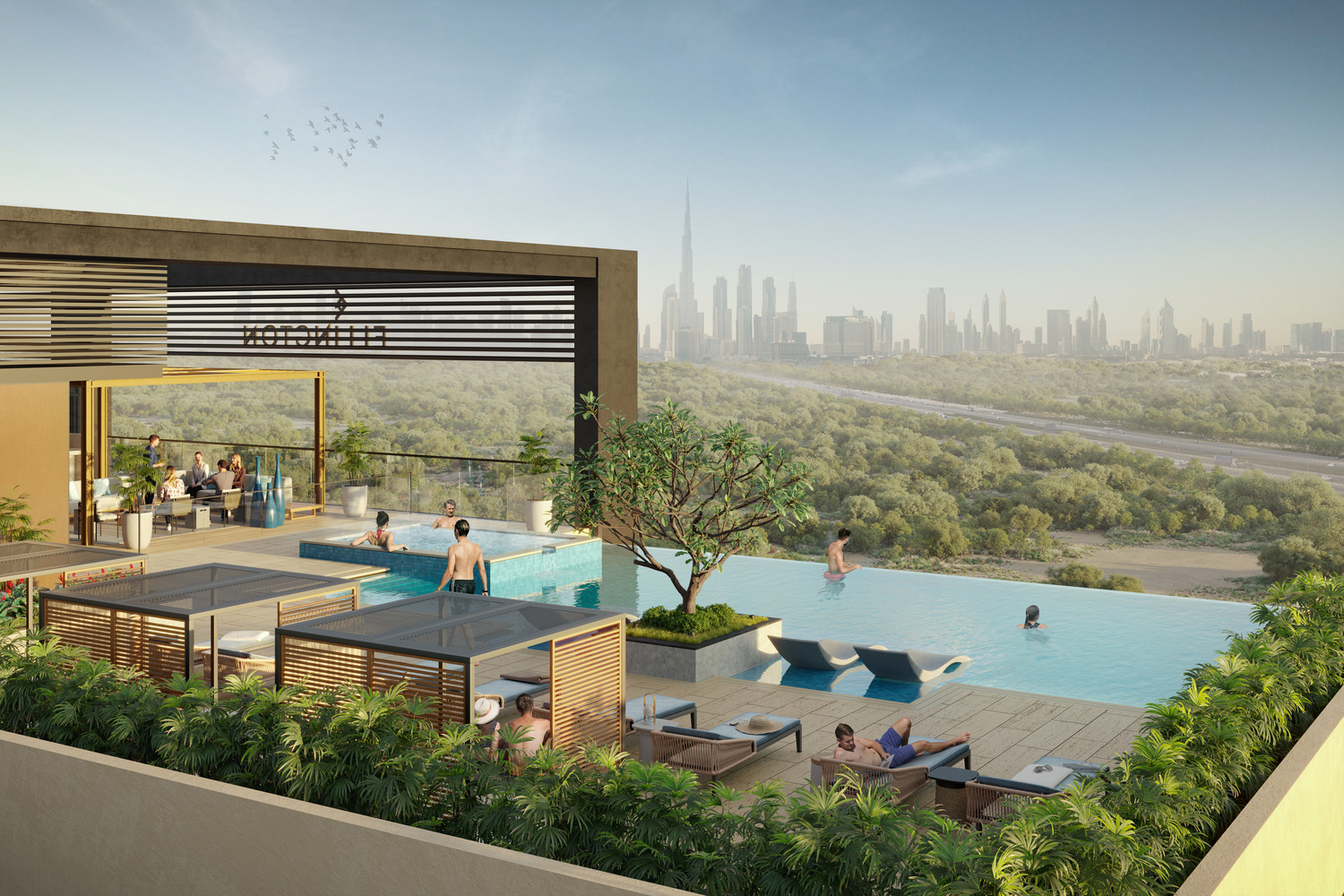 Rooftop Infinity Pool