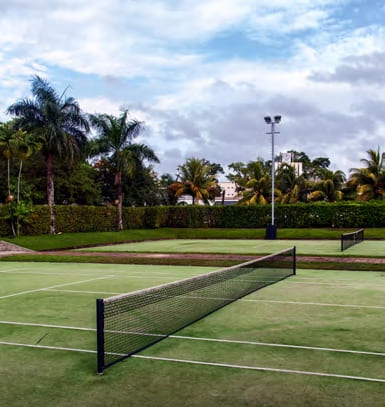 Squash & tennis court