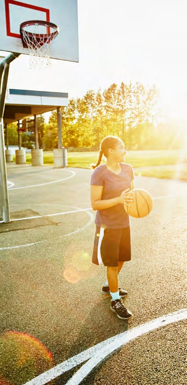 Basketball court