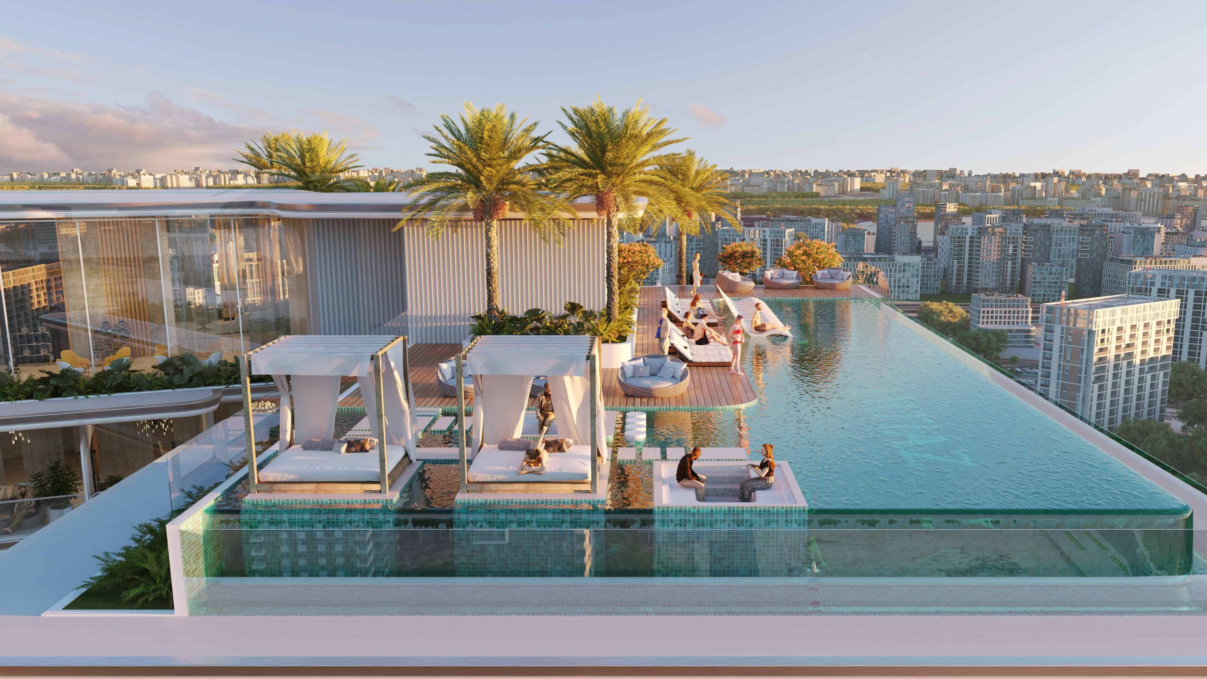 Roof Top Poolside Cabana