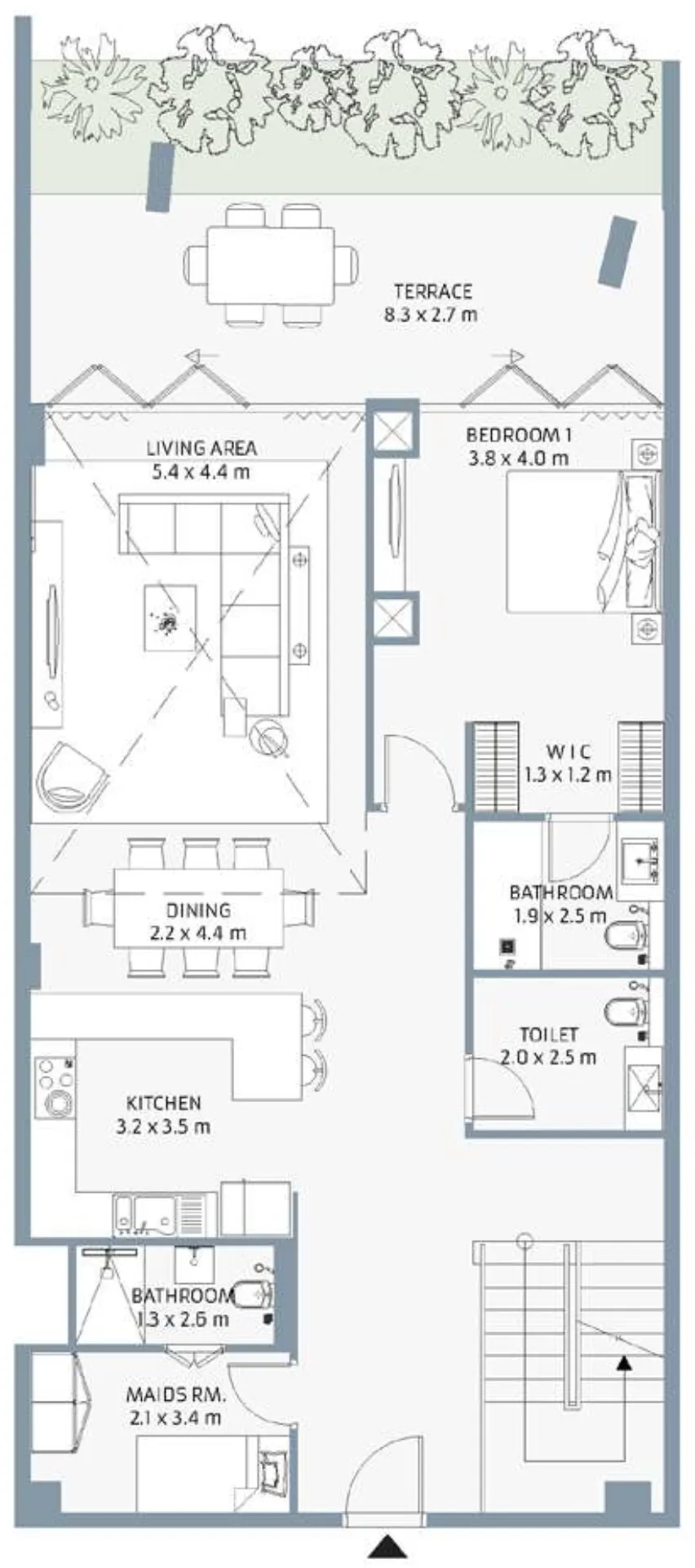 3.0 bedrooms apartments -  Beach House at Bay Residences
