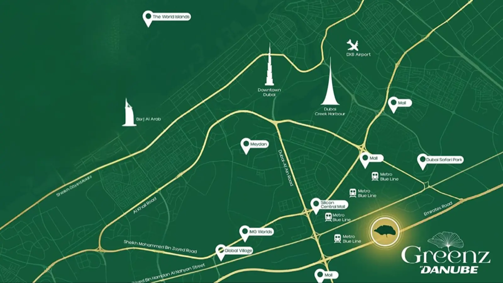 Greenz by Danube in Al Rowaiyah First