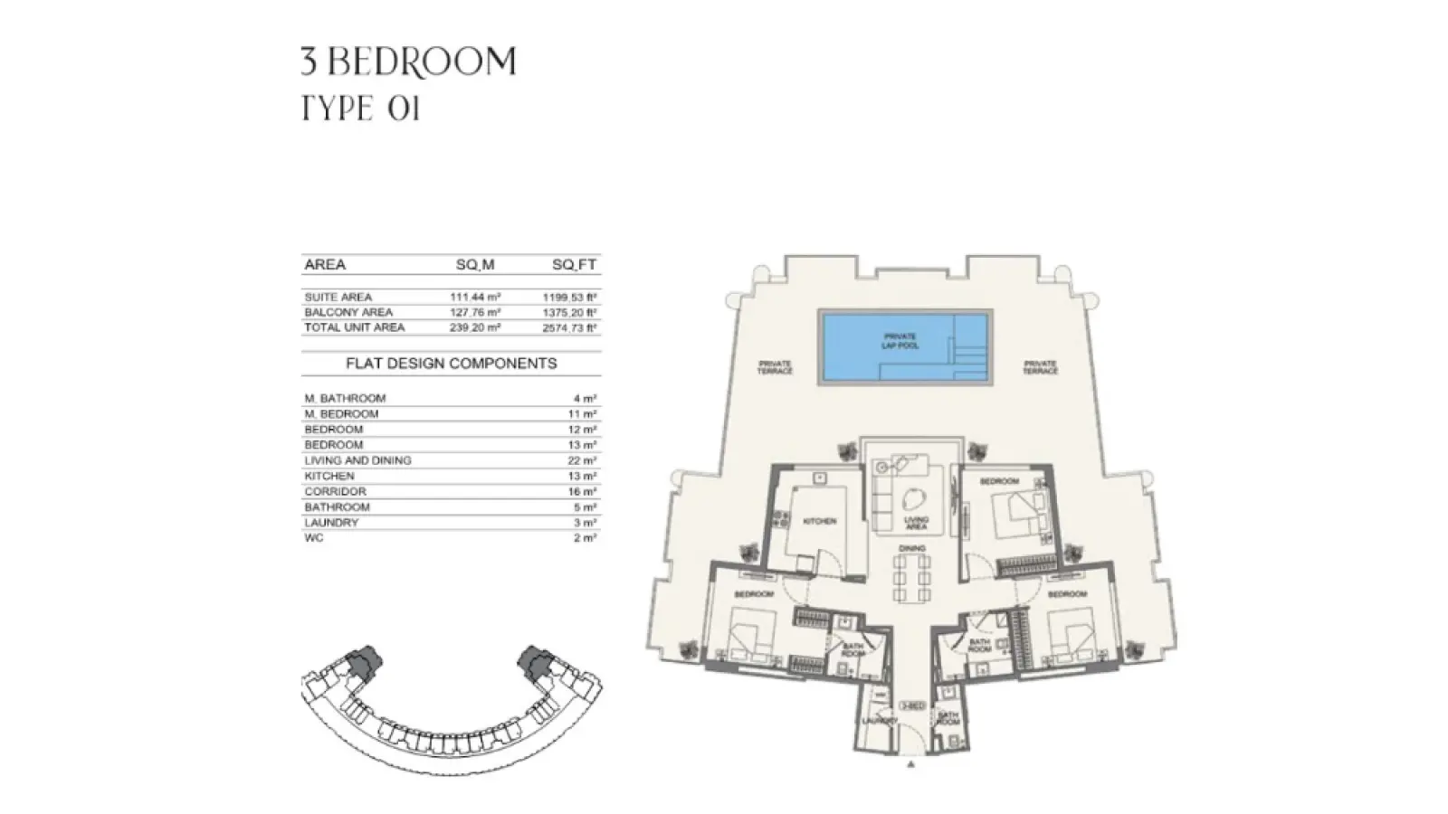 3 Bedroom Royal Suite