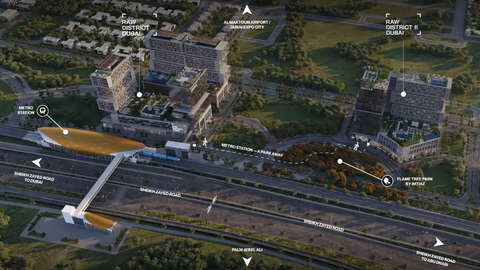 Raw District 2 by Imtiaz Development in Sheikh Zayed Road