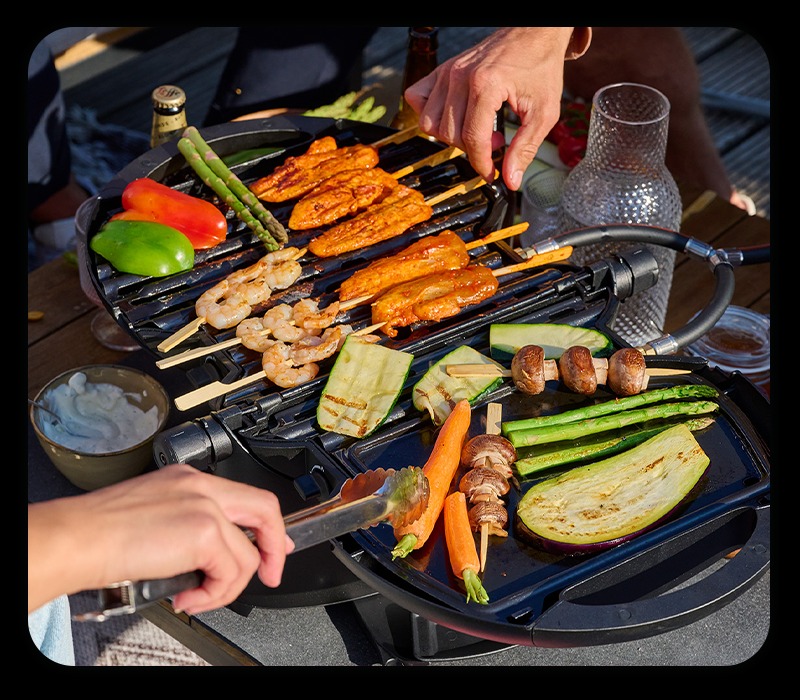BBQ areas