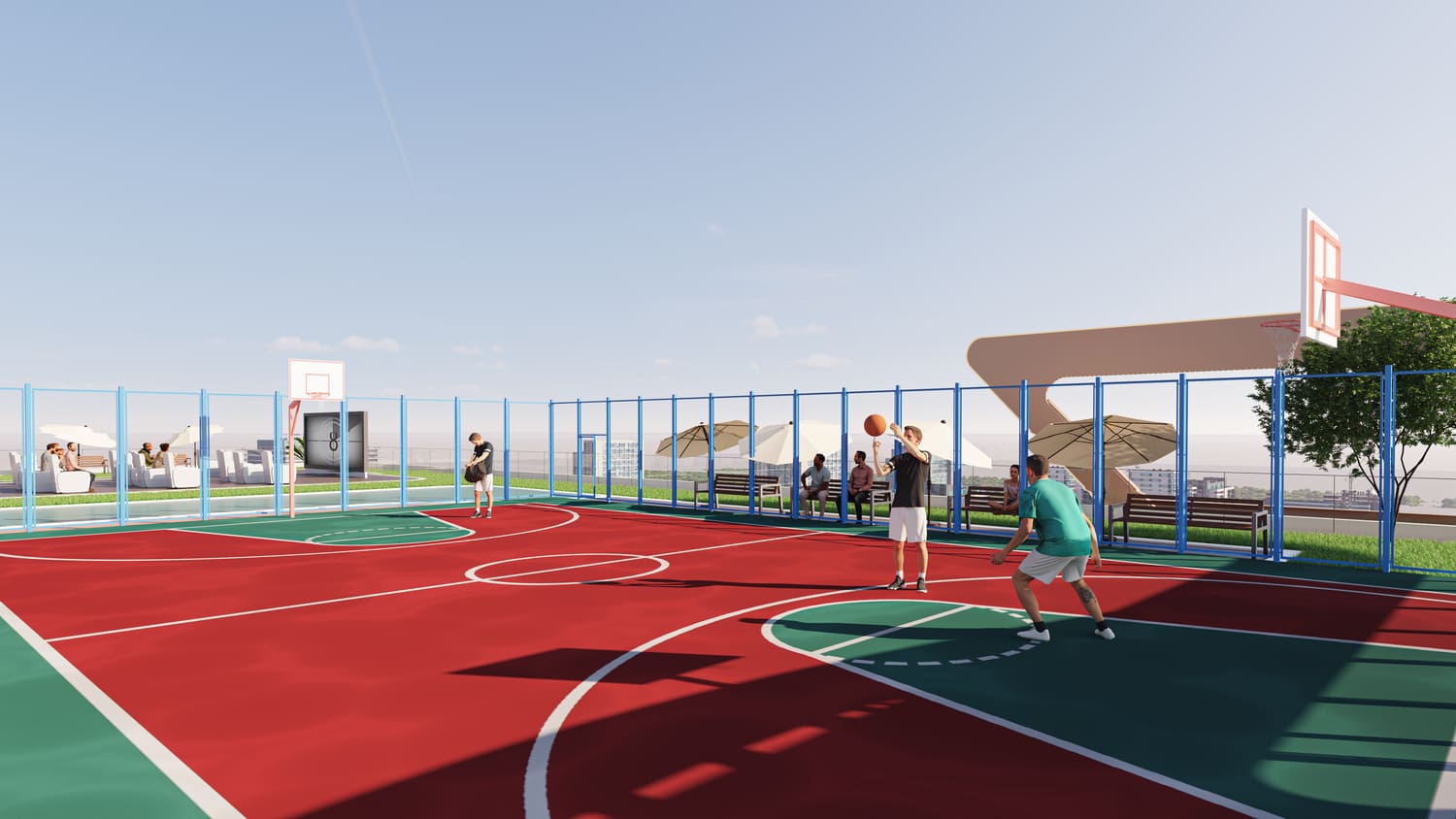 Basketball court