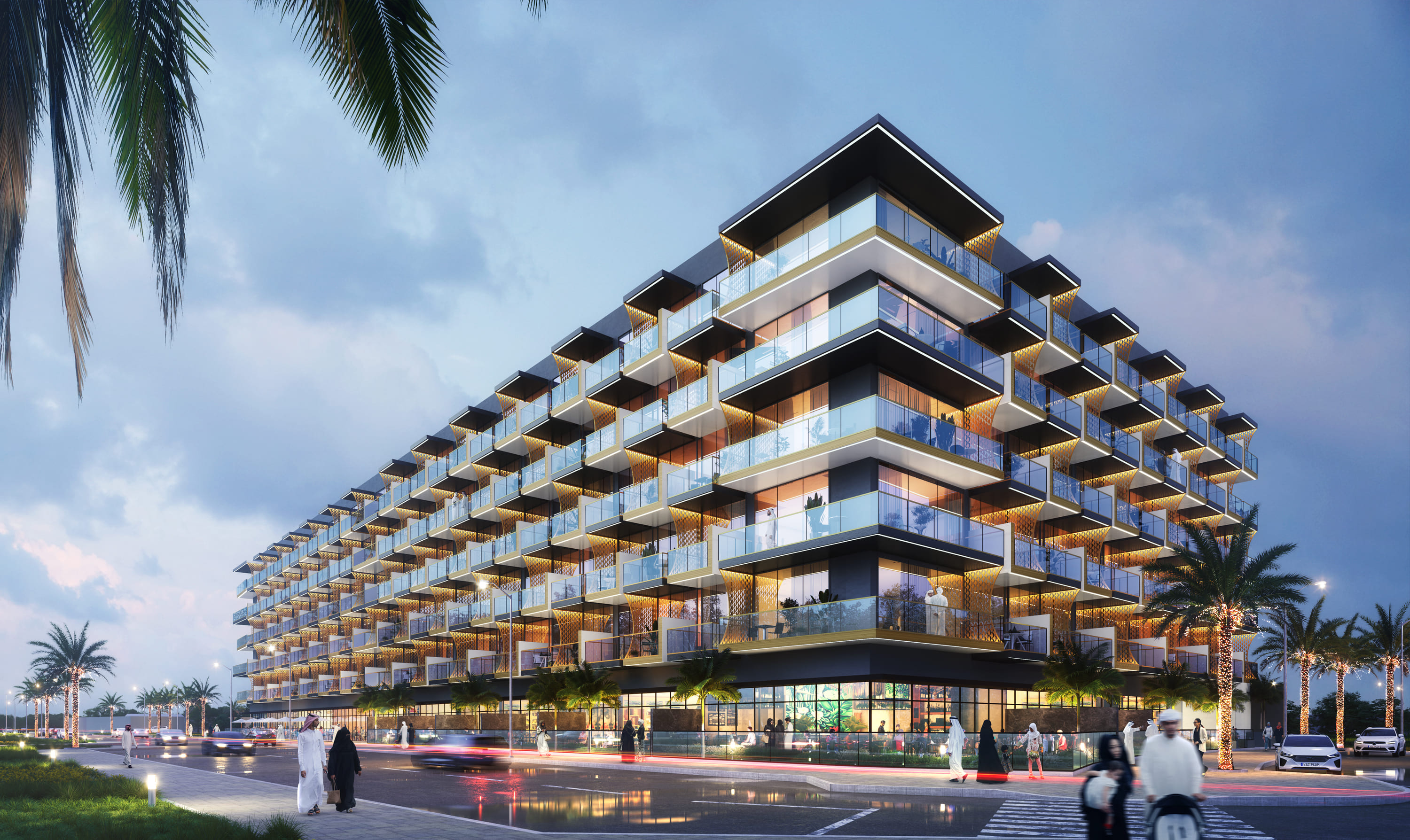 Binghatti Crescent by Binghatti in Jumeirah Village Circle (JVC)