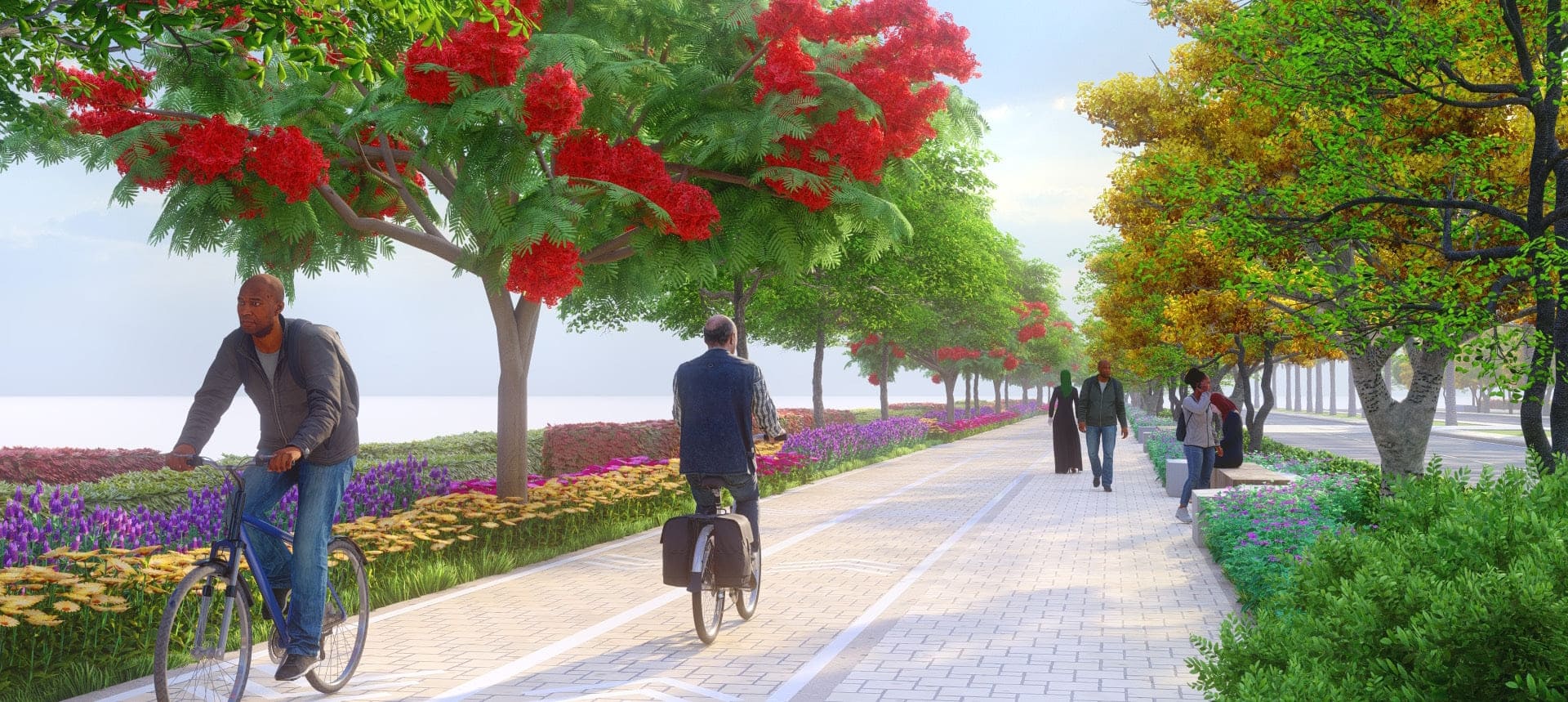 Beautiful central park