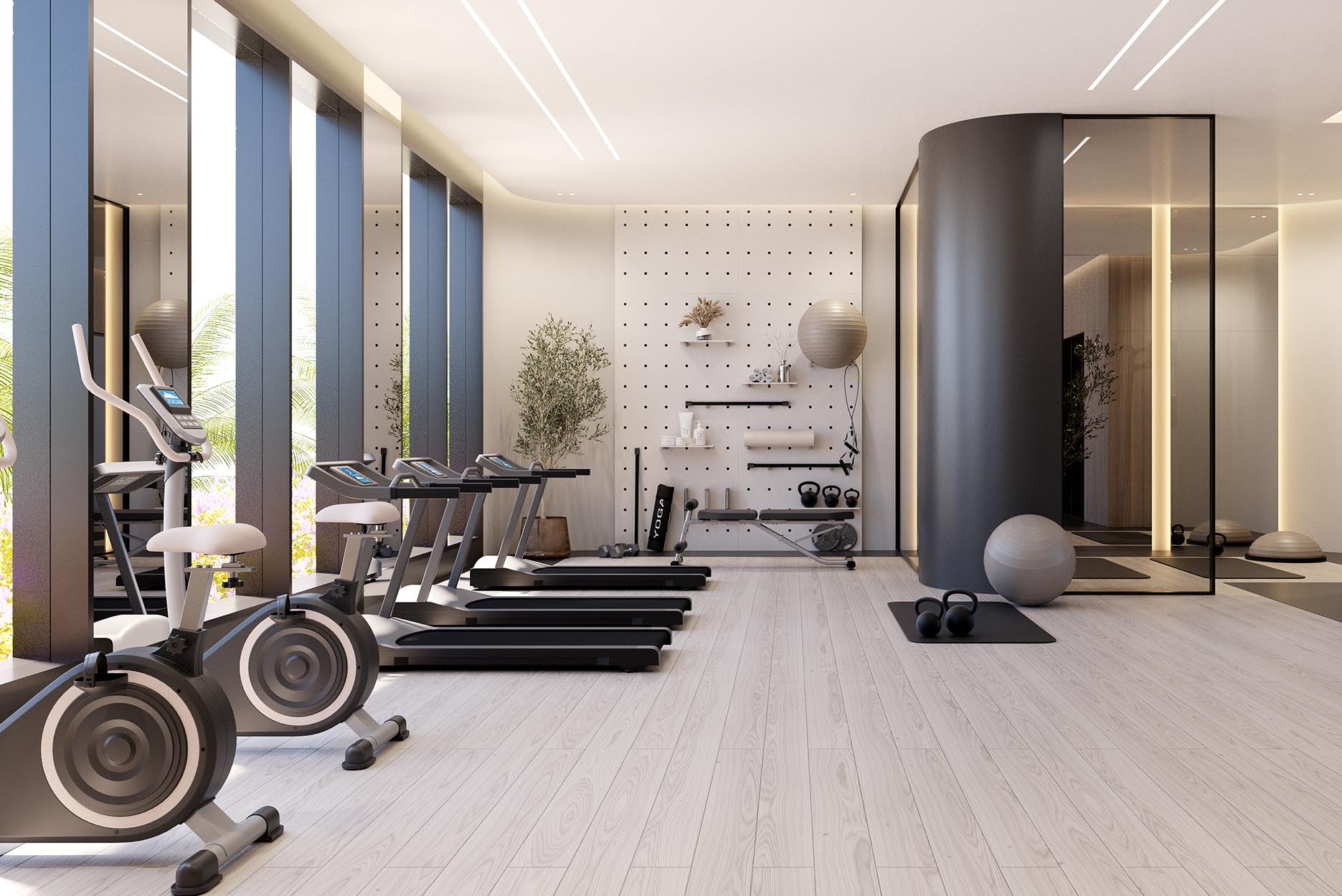 Indoor & Outdoor Gym