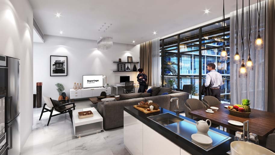 Oasis Two by Reportage Properties in Masdar City, Abu Dhabi