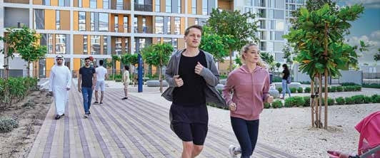 Jogging tracks