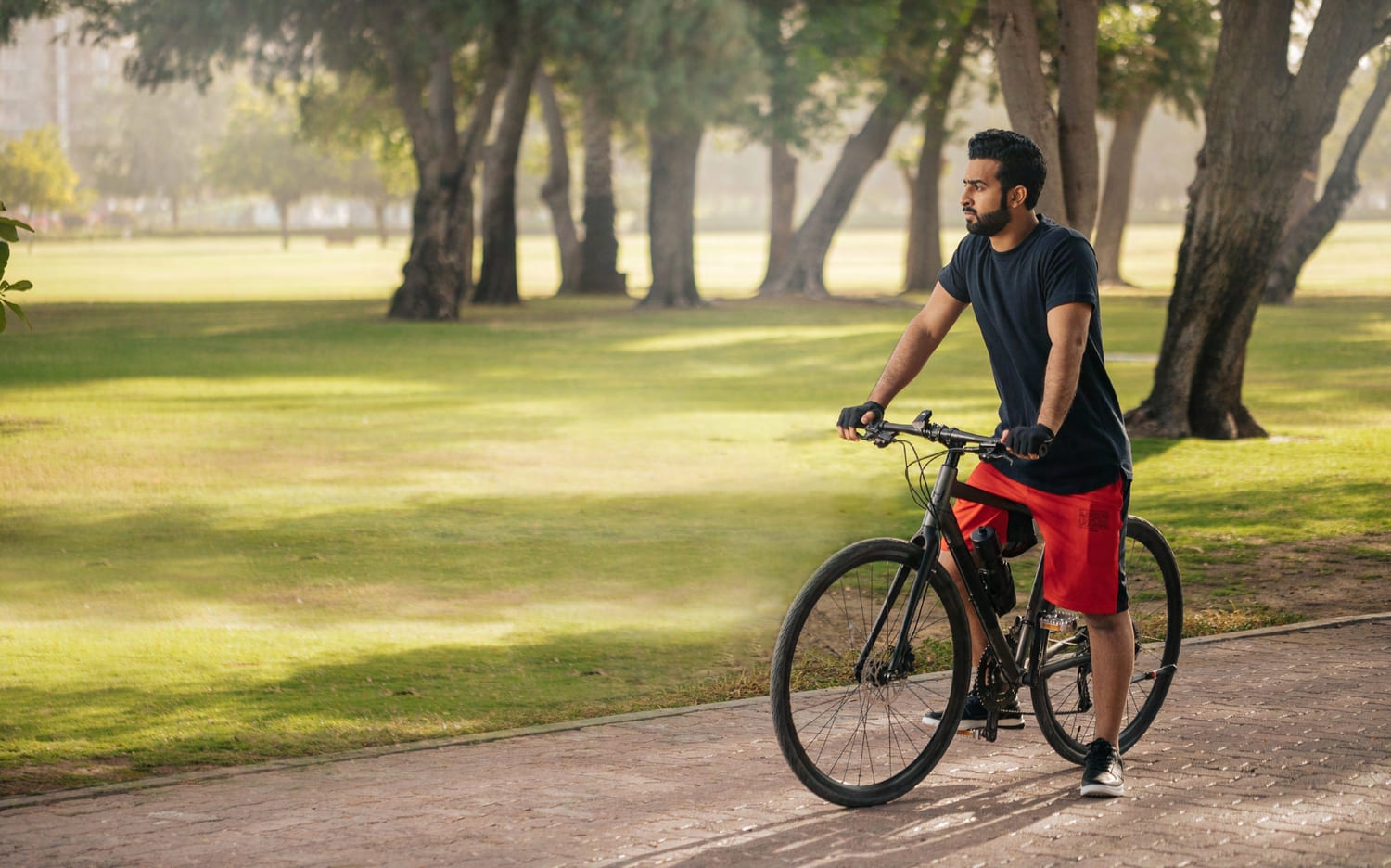 5-km Looped Woodland Cycling Track