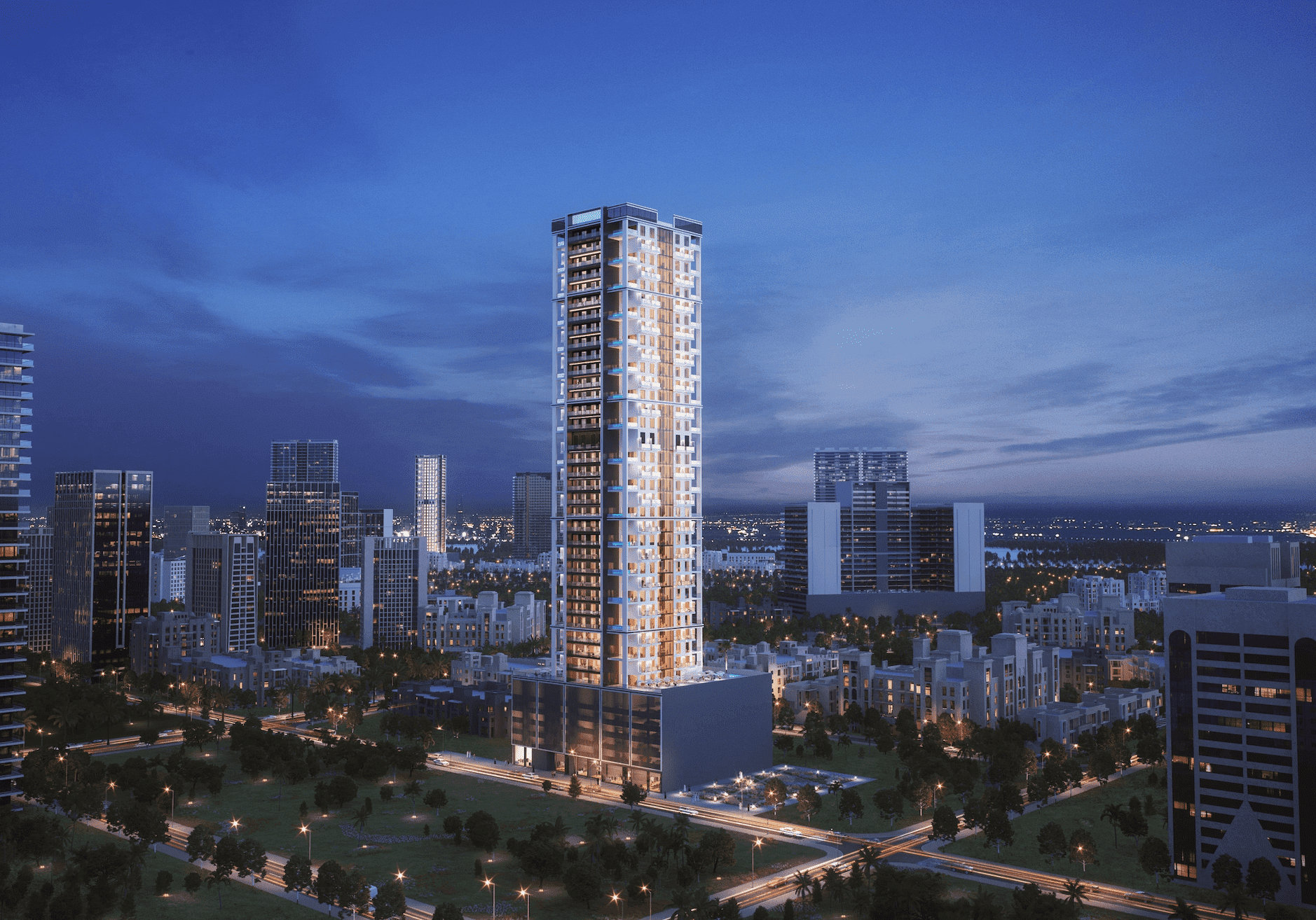 Binghatti Gardenia by Binghatti in Jumeirah Village Circle (JVC)