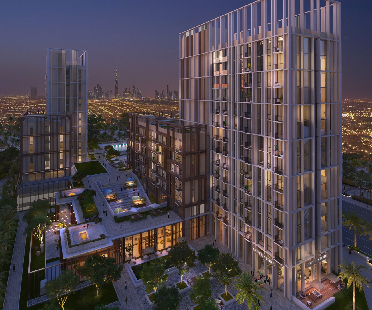 Socio Towers by Emaar in Dubai Hills