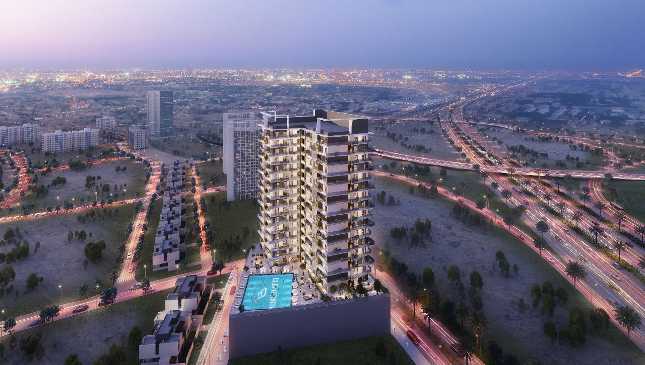 Binghatti Emerald by Binghatti in Jumeirah Village Circle (JVC)