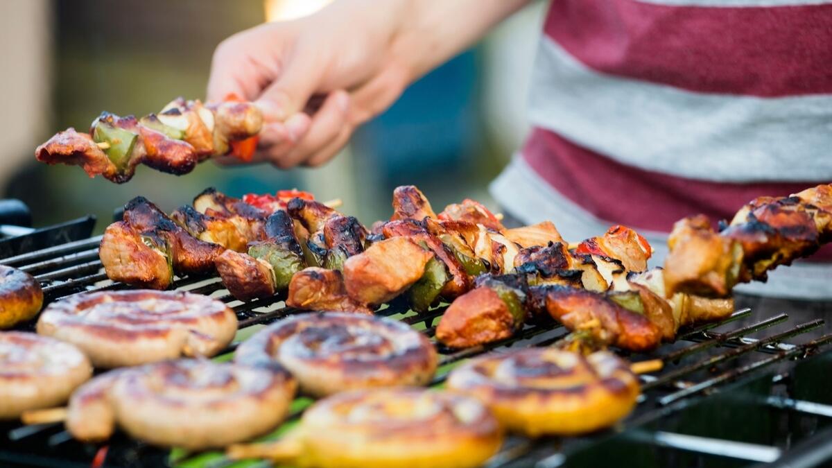 BBQ area