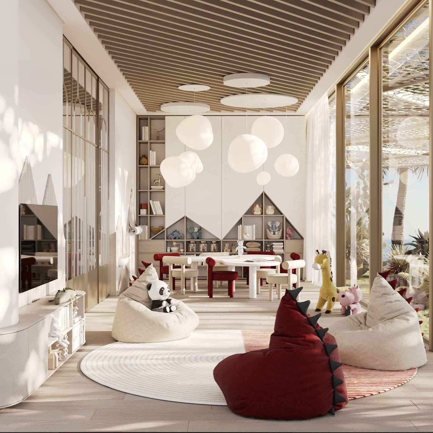 Outdoor & Indoor kids play area