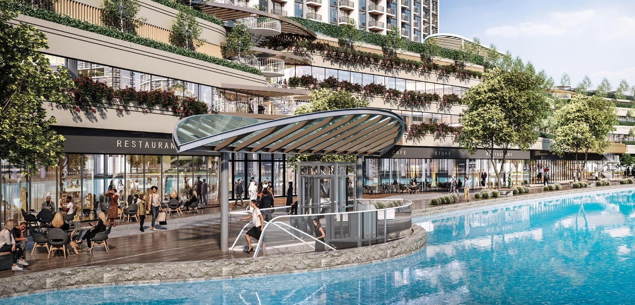 Retail and restaurants